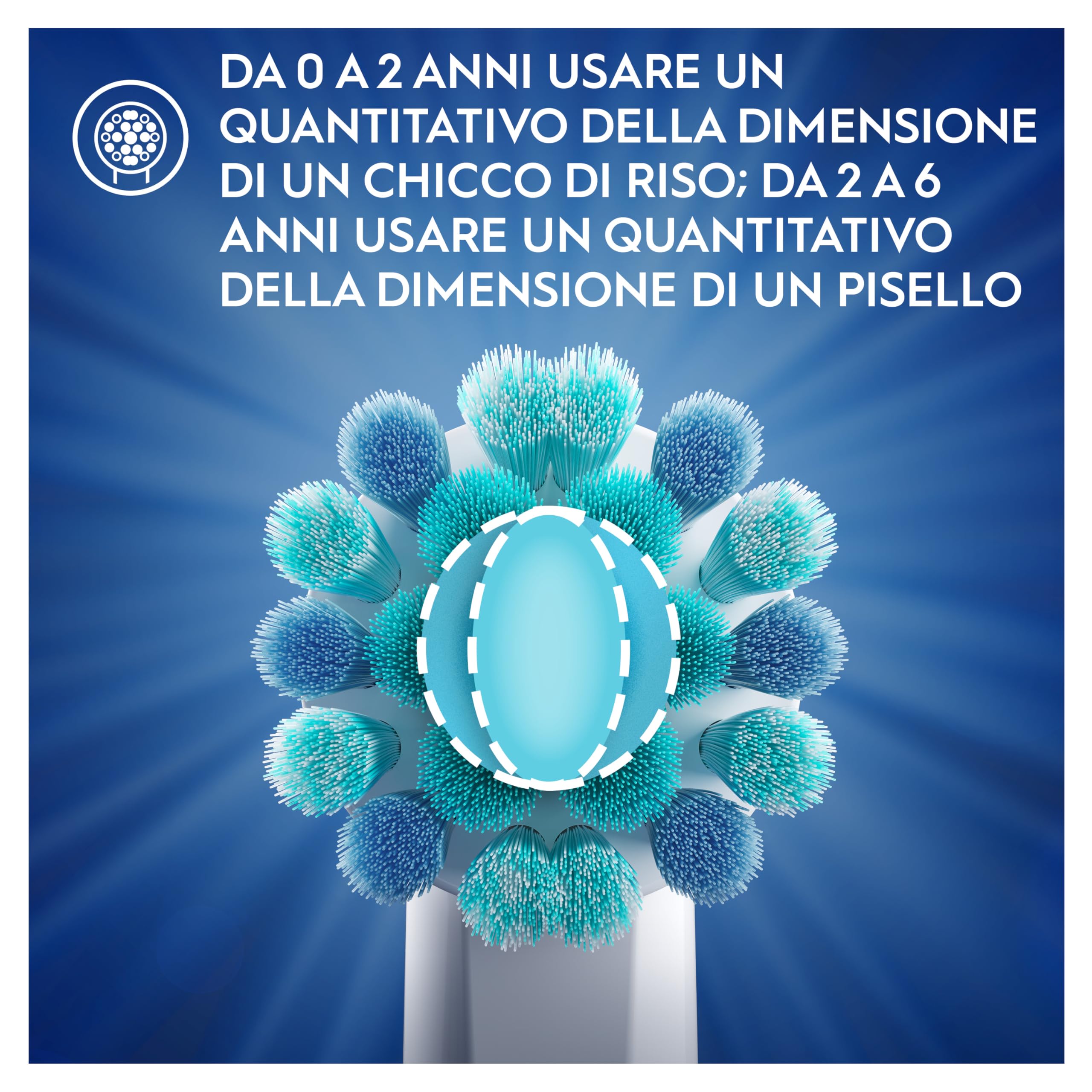 Oral-B Dentifricio Pro Kids 12x50ml, Dentifricio per Bambini da 0 ai 6 anni, Formato Convenienza Denti Forti, Gusto Delicato, Pulizia Denti Efficace
