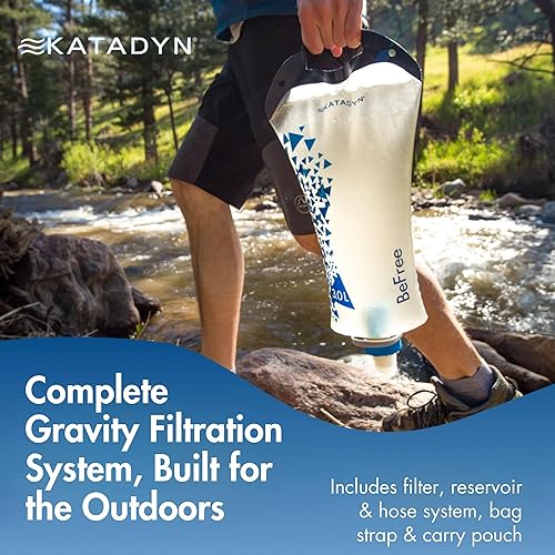 Miniatura 7 de Katadyn Gravity BeFree - Filtro de agua de 3.0 L, flujo rápido, membrana EZ Clean de 0.1 micrones para grupos pequeños, campamento personal,