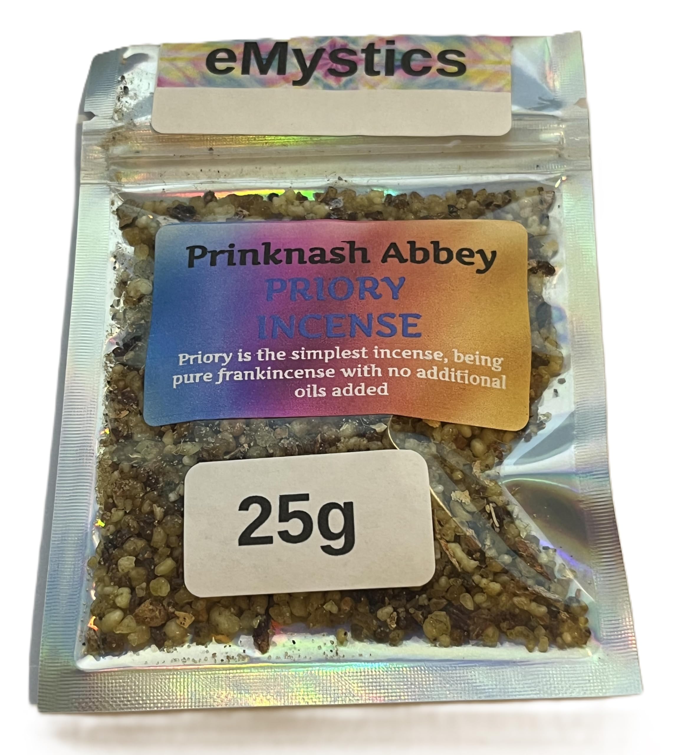 Prinkash Abbey Priory Church Incense 25g (Trial Pack) Resin Granules