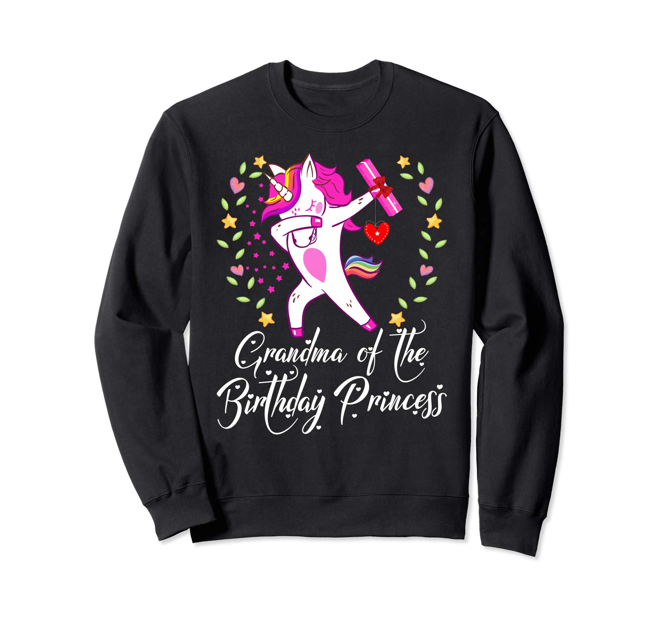 Proud Grandma of a Birthday Unicorn Dab Girl Sweatshirt