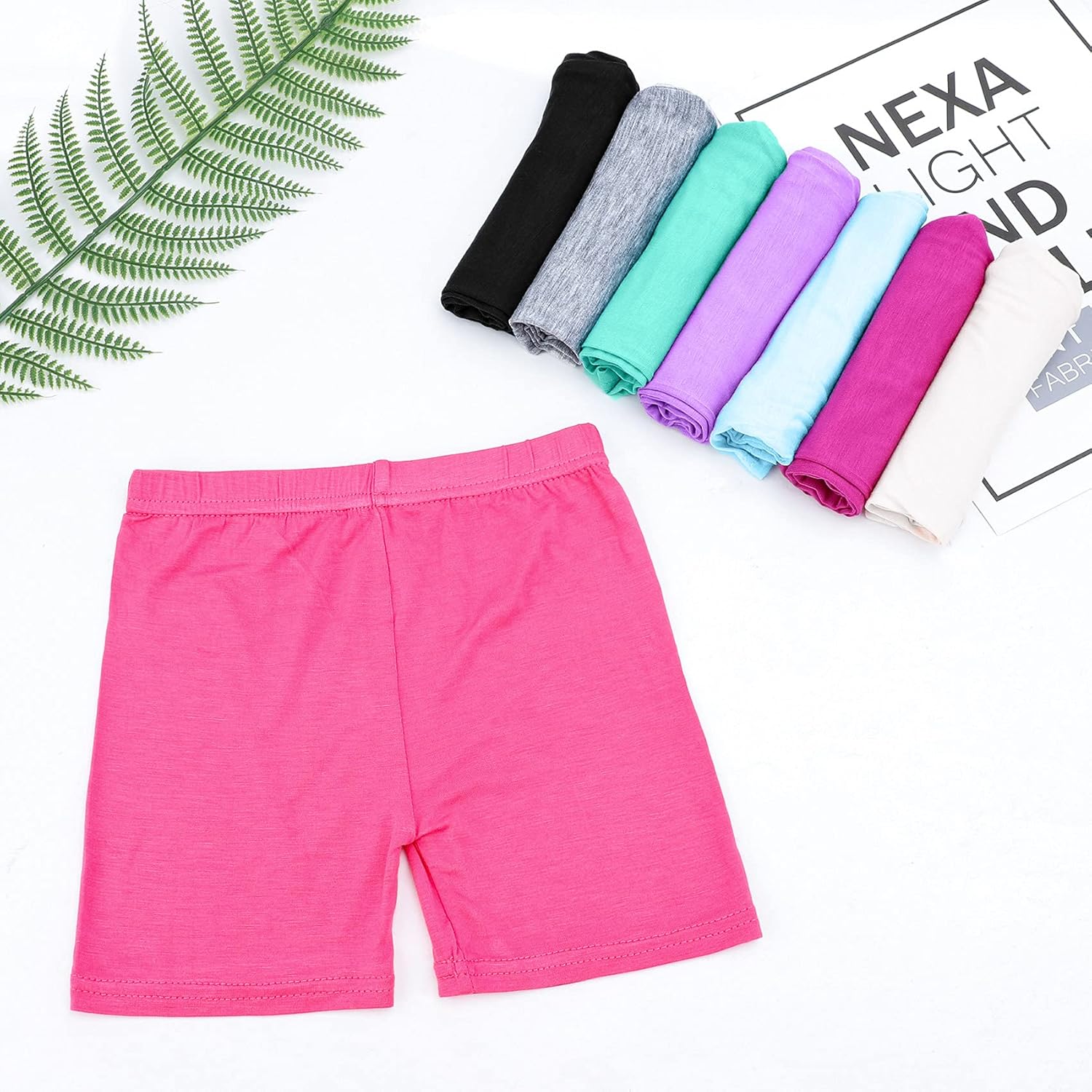 Auranso 6-8 Pack Girls Dance Shorts Bike Short Breathable and Safety Undershorts : Sports & Outdoors