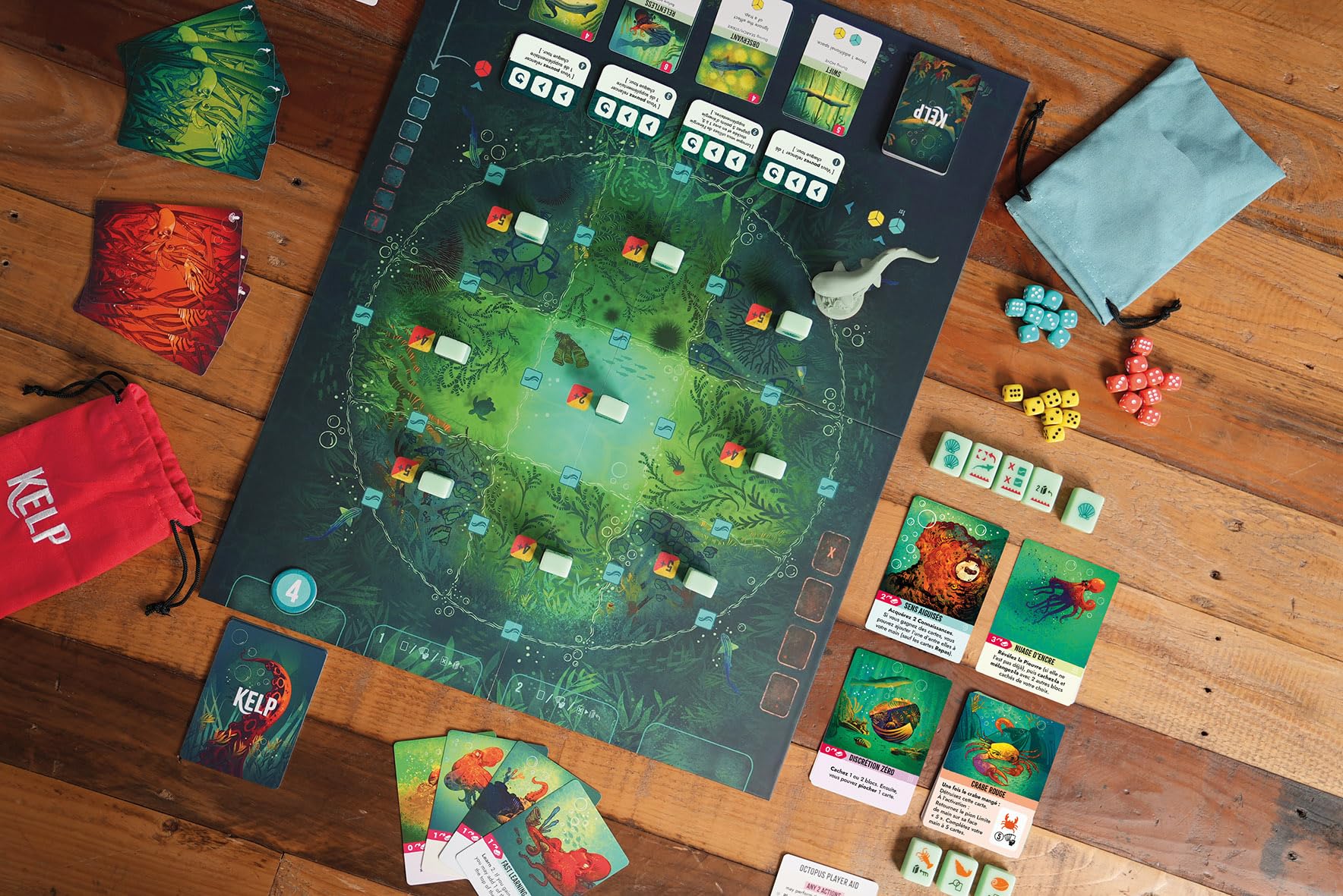 Asmodee - Kelp - Giochi da tavolo - Gioco da tavolo assimetrico - Strategia e scontro - Gioco per adulti e bambini a partire dai 10 anni - 2 giocatori - Versione francese, Wonderbow Games