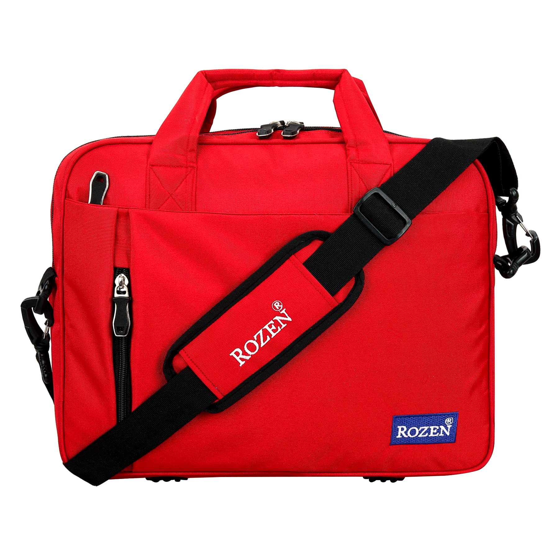 15.6 inch (39.6cm) Laptop Briefcase Shoulder Sling Office Business Professional Travel Messenger Bag for Men and Women Water Repellent Formal Executive Bags