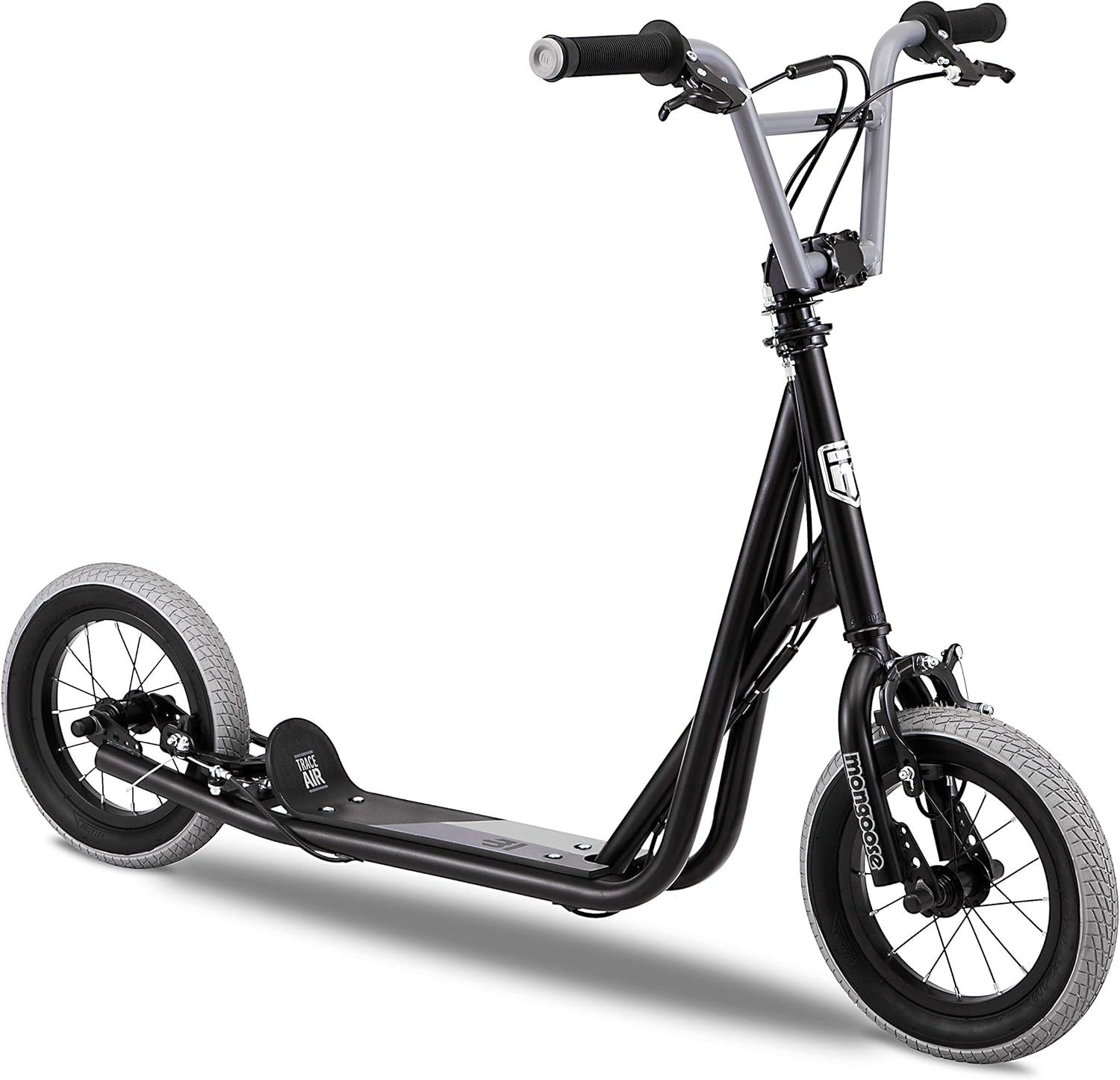 Mongoose Trace Air Non-Electric Scooter for Youth Boys Girls Age 8+ Year Old