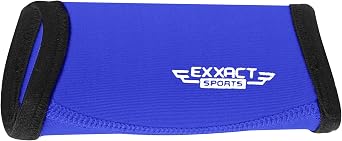 Exxact Sports Premium Neoprene Chin Strap Cover for Ultimate Comfort and Protection, Football Helmet Chin Strap Cover