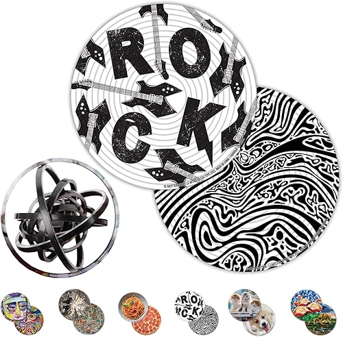 Spin Flip Puzzle - Hipnótico - Girarlo, voltearlo, resolverlo! para aquellos que aman los acertijos. Juguete antiestrés para adultos. Gran regalo