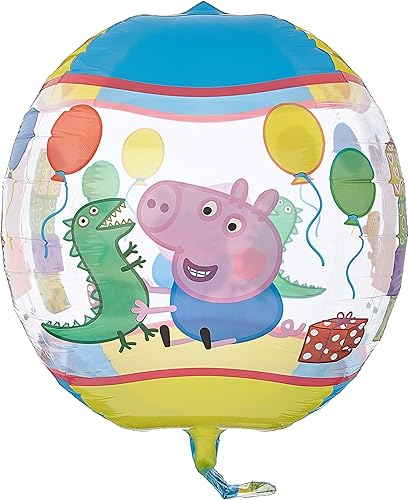 Miniatura 2 de Anagram Peppa Pig Orbz - Globo de aluminio 160in multicolor
