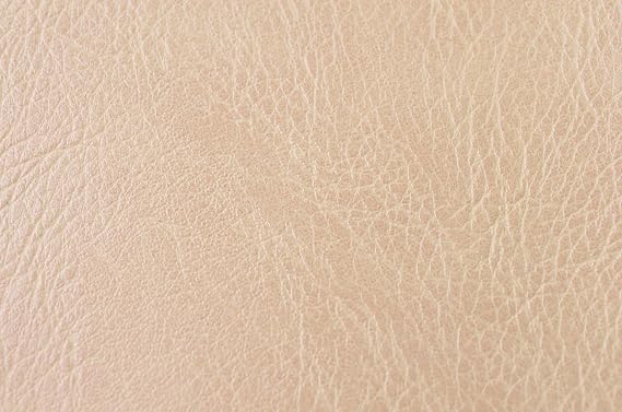 Wento Thick Faux Leather Fabric Soft Skin Grain PU Leather for Furniture Cover Reupholster Sofa Chairs Cushions Vinyl Upholstery (1 Yard, Beige)