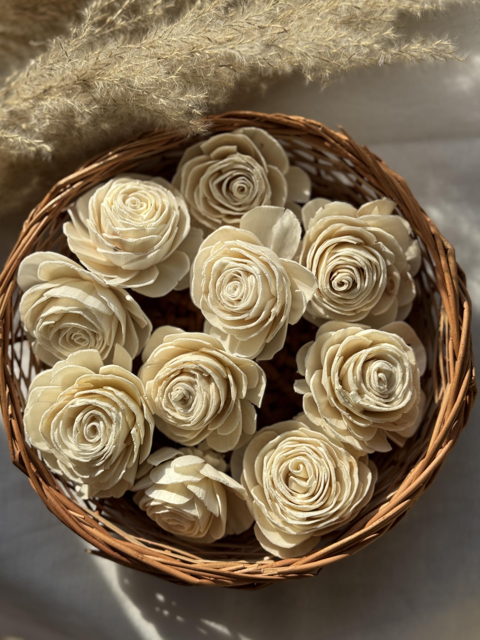 IDIKA Living Beauty Rose Sola Flower | 10 Piece | Handcrafted, Realistic & Perfect for Floral Dcor & DIY Arrangements-image-15