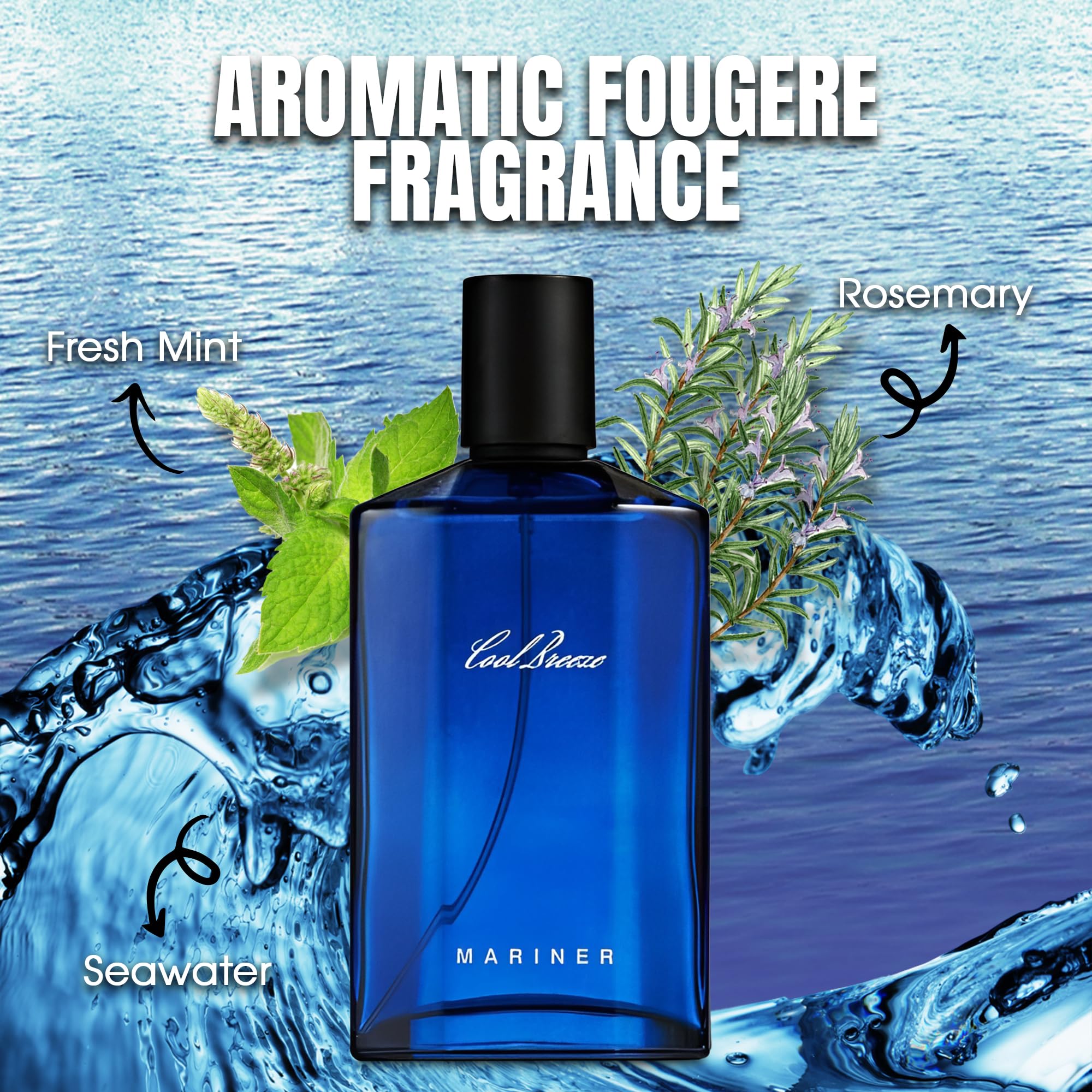 Amazon.com : A CENTER Cool Breeze Men Cologne 100ml Eau De