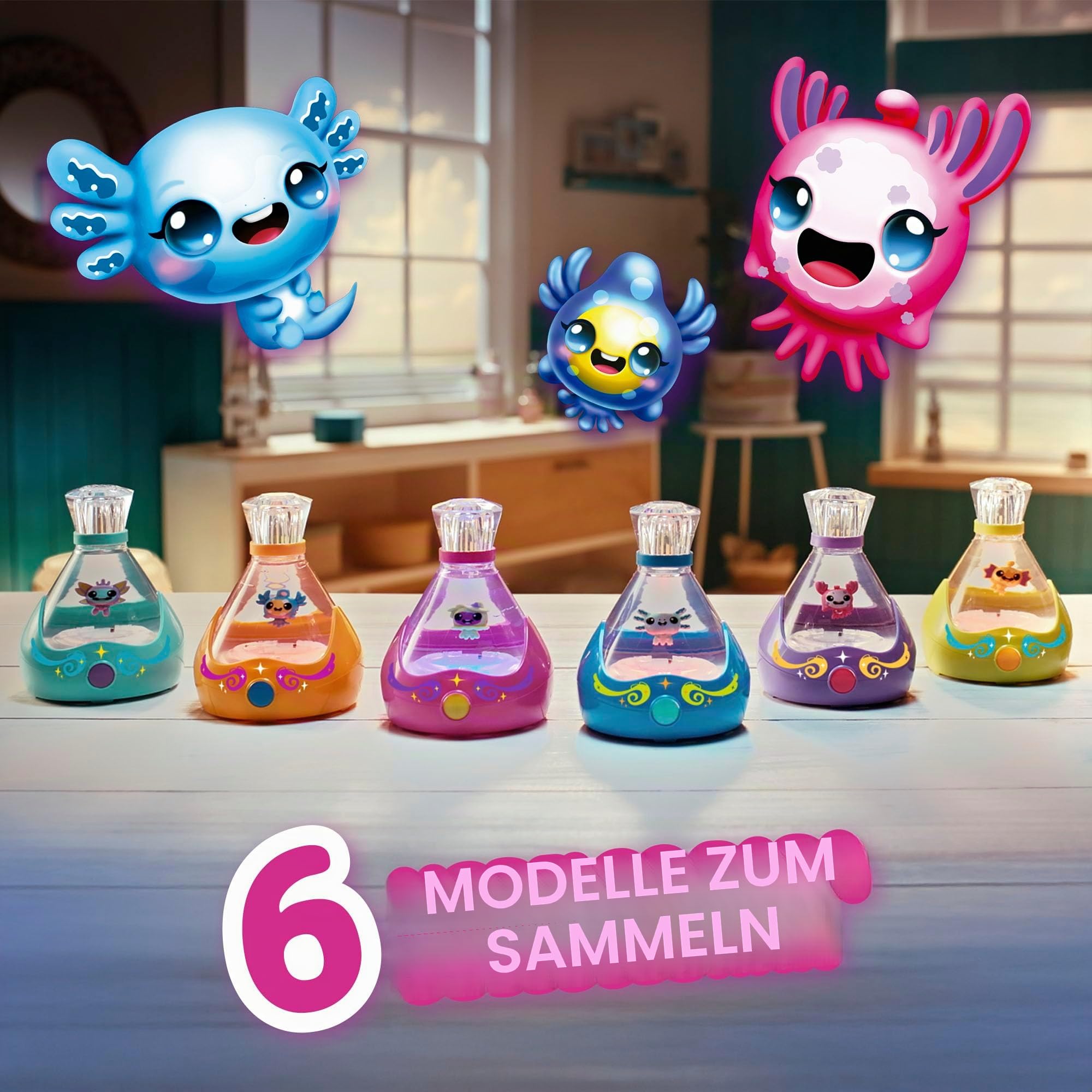Bizak Fizzy Pets Pluto, magische Überraschung, Musik und Tanz, Farbwechsel, über 5 Jahre (62009097-1)