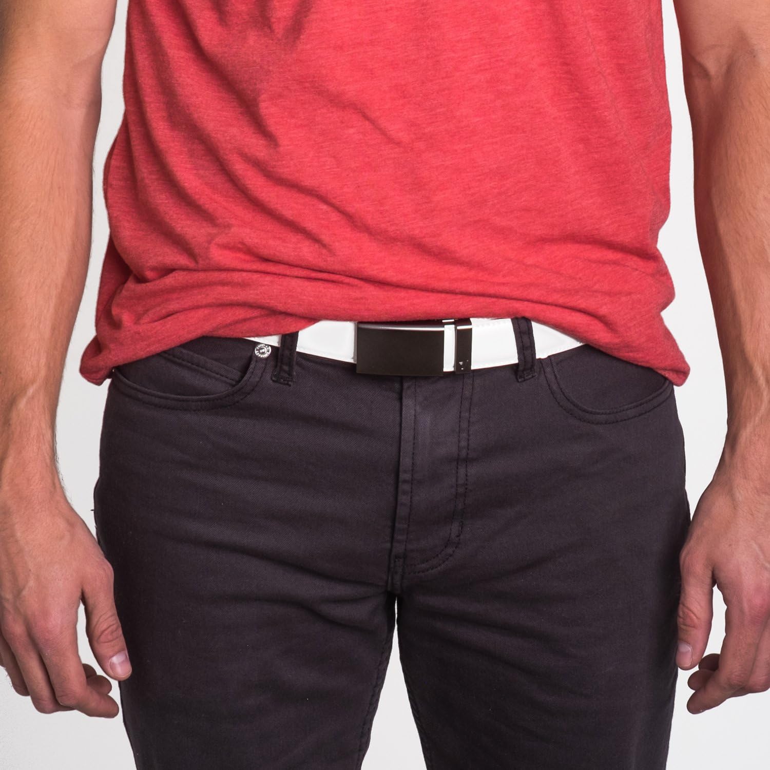 Mission Belt Men's Leather Ratchet Belt