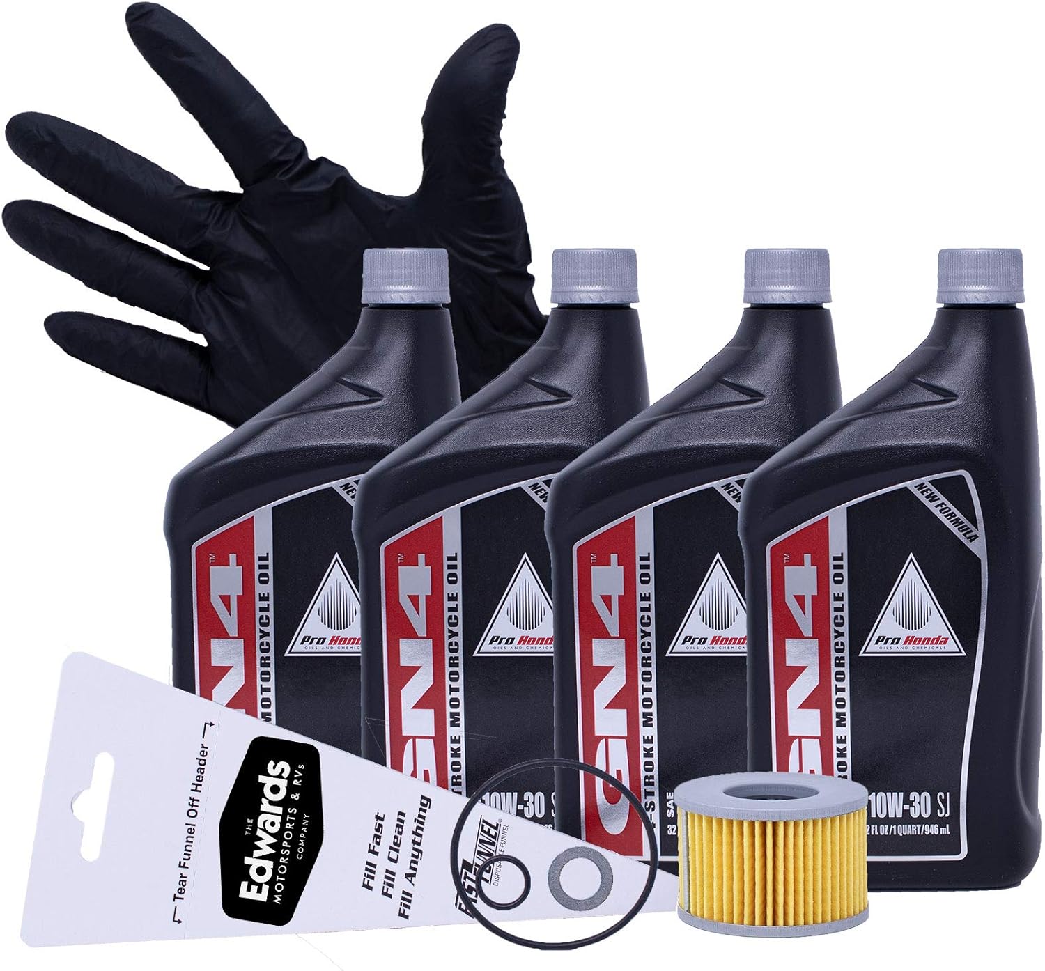 Edwards Oil Change Kit fits 2009-2013 Honda MUV700 Big Red Side by Side