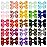 50 Pieces Hair Bows for Girls 3 Inch Grosgrain Ribbon Toddler Hair Accessories with Alligator Clips for Toddlers Baby Girls Kids Teens
