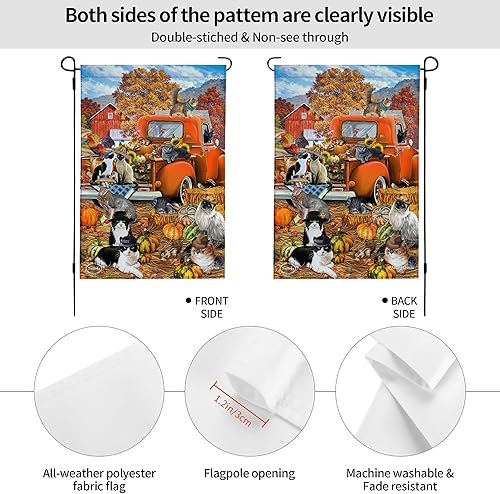Miniatura 3 de Primavera Verano Lindo Pug Shiba Inu Border Collie Rottweiler Golden Retriever Dog Flowers Florals Garden Flag 12.5 x 18 pulgadas, banderas