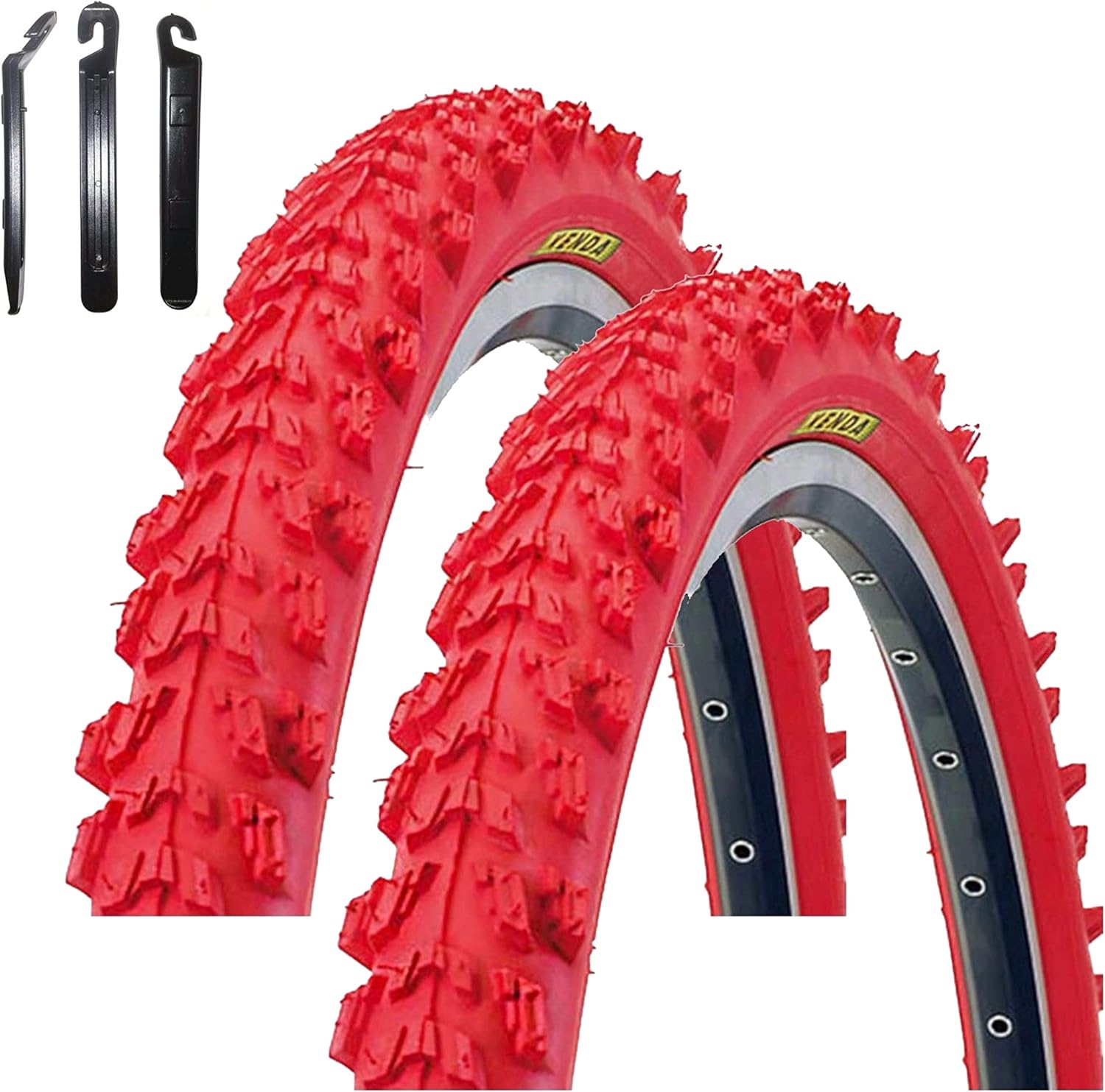 KENDA K-831A Fahrradreifen 50-507 (24×1,95) - ATB/MTB Reifen Für Straße & Gelände