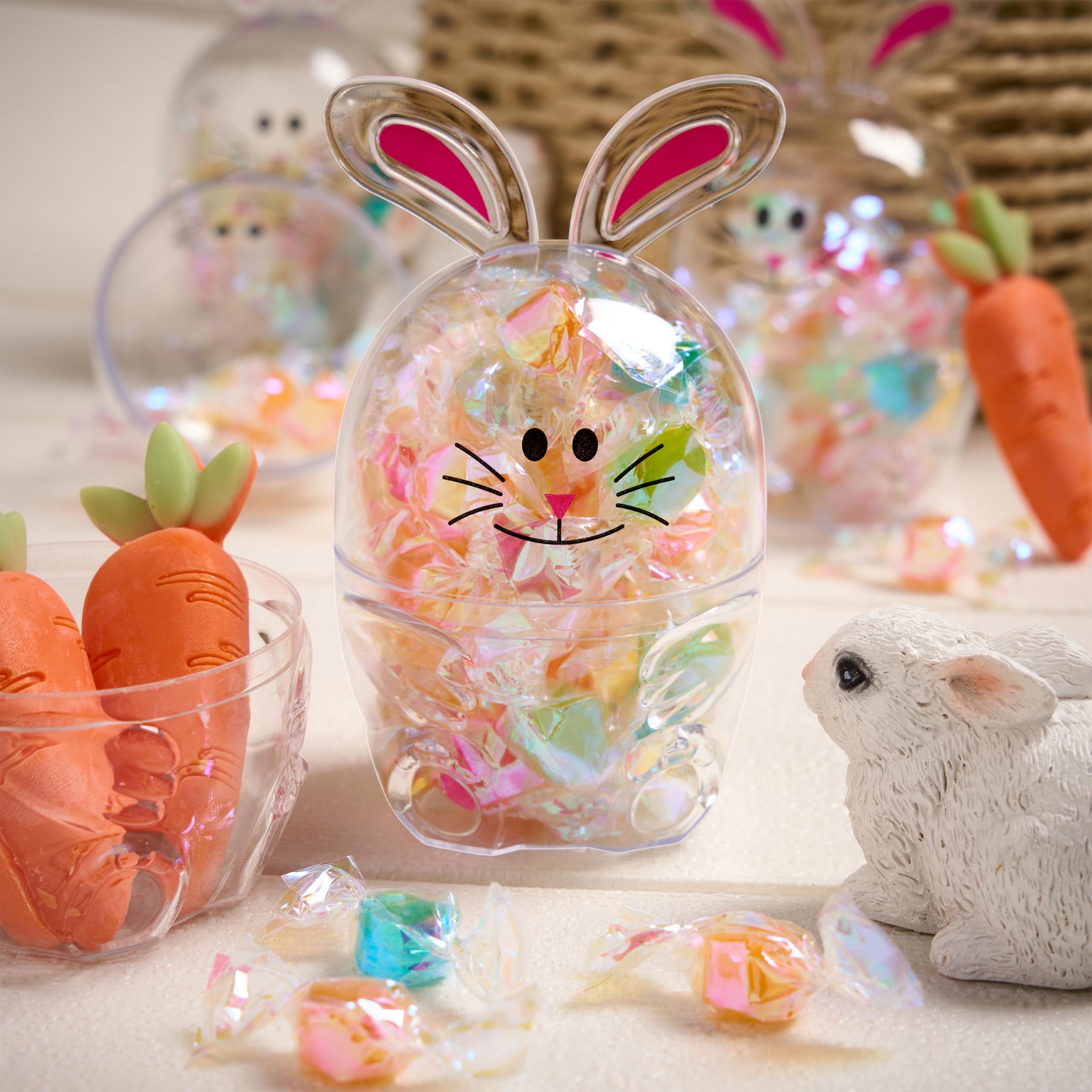 12 Pack 2.5 Inch Plastic Easter Eggs Filled With Toys For Easter Hunts And Basket Stuffers From Halloween Toys - Price 20.17