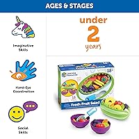 Vista 5 de Recursos de aprendizaje, nuevos brotes de fruta fresca, juego para ensalada