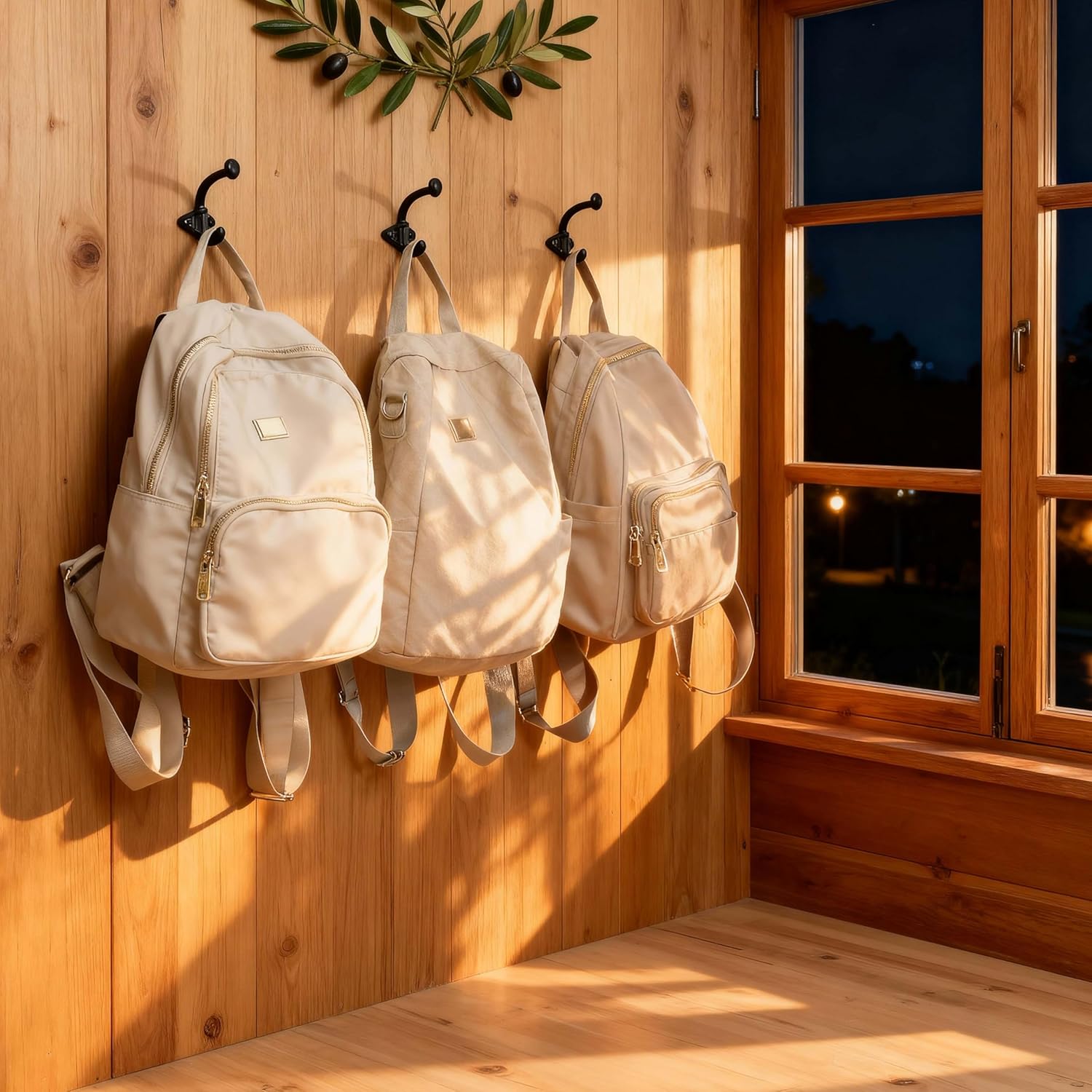 SKOLOO Black Cast Iron Wall Hooks - Farmhouse Style, Pack of 10, Dual-Direction Hanging Design - Ideal for Coat, Backpack, Towel - Perfect for Entryway, Mud Room, Bathroom Dry Area