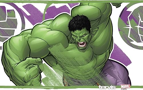 Miniatura 2 de Tervis Marvel - Vaso aislado de triple pared Hulk mantiene las bebidas frías y calientes, 20 onzas, acero inoxidable, icónico