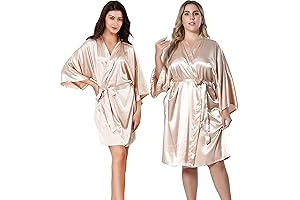 Silky Satin Robes, Ideal for Bridal Parties