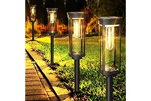 Farmhouse Outdoor Solar Pathway Lights
