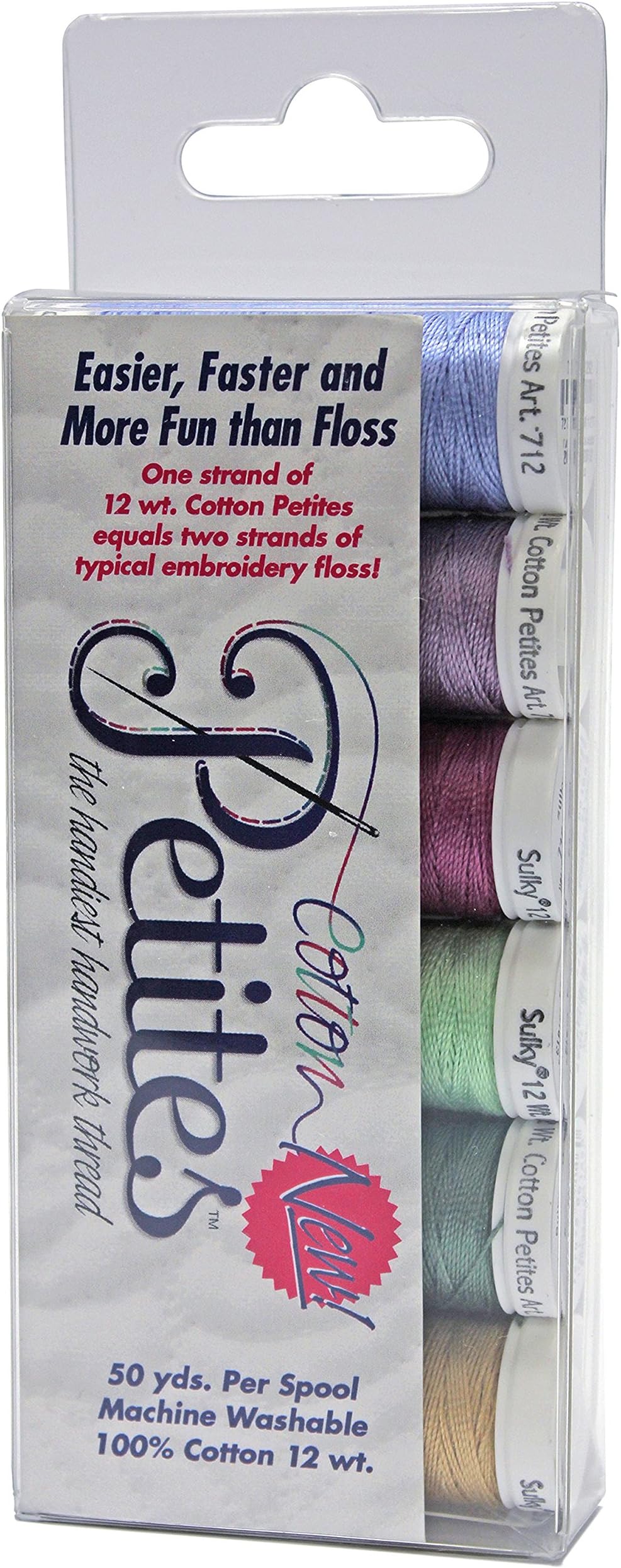 Cotton Sampler 12wt Petites-Rosewood Manor Assortment