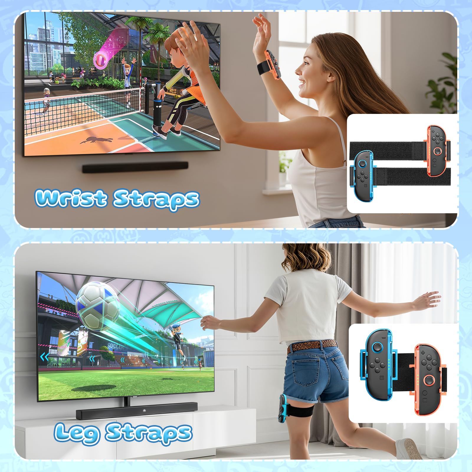 Amazon.com: 18 in 1 Switch 2 Sports Accessories Bundle for