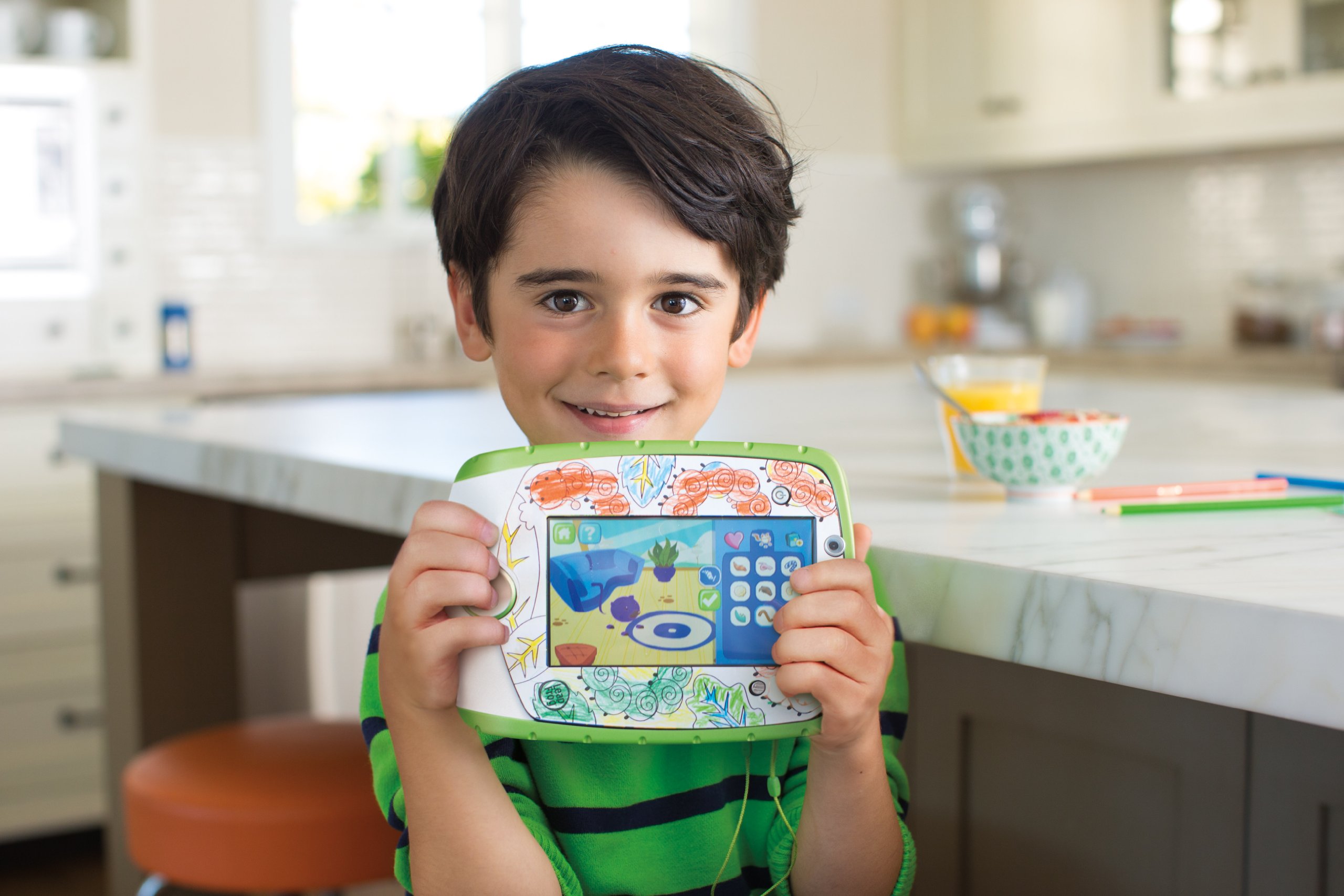 LeapFrog - 81407 - Gioco Educativo Elettronica - Tablet Touch Leappad 2+ Personalizzabile - Verde