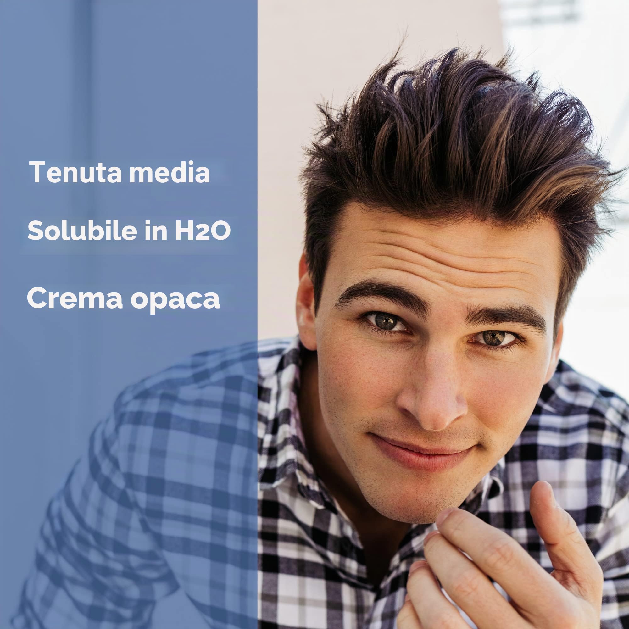 Layrite Crema Opaca Naturale 120g | Tenuta Media | Solubile in Acqua | Finitura Opaca