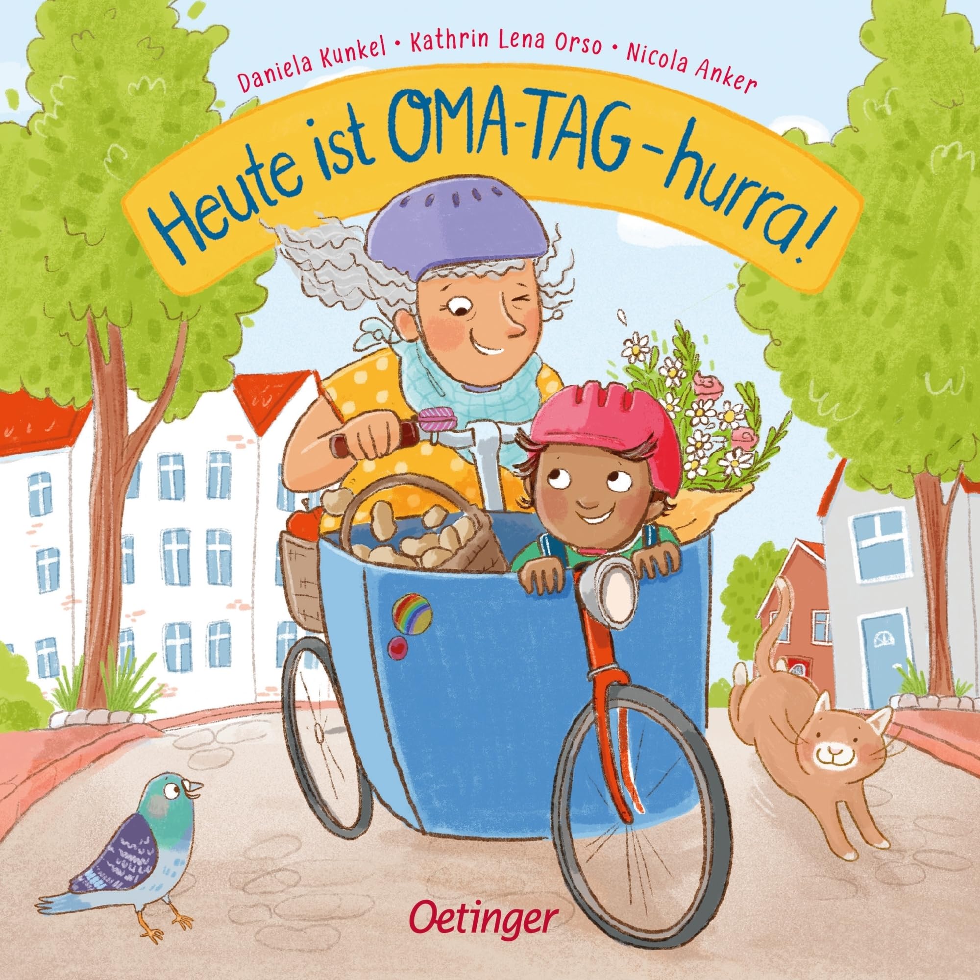 Heute ist Oma-Tag - hurra!: Lustiges Pappbilderbuch zum Vorlesen, ideal für Großeltern mit Enkelkindern ab 2 Jahren