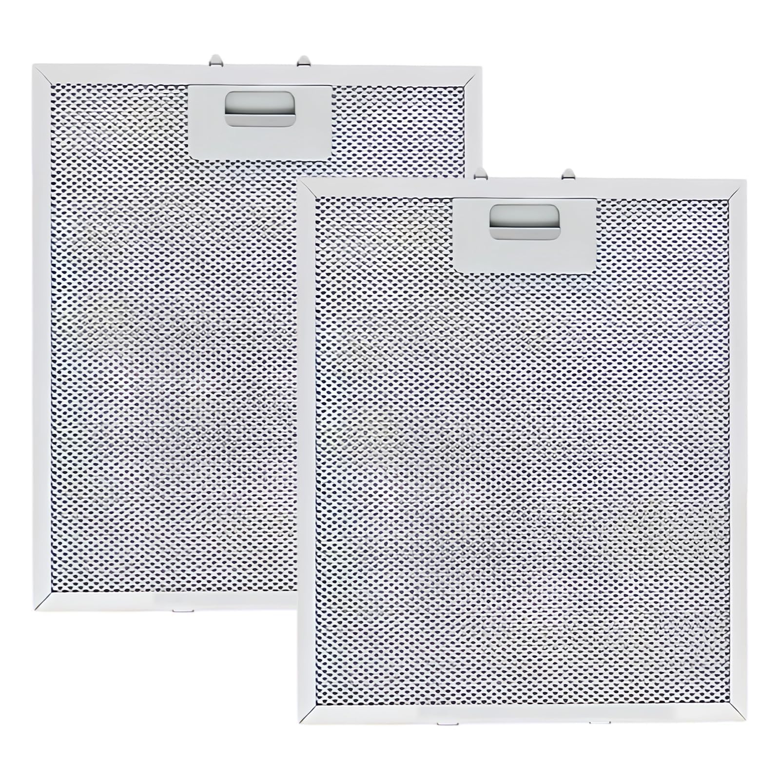 2 Piezas Filtro Campana Extractora, 5 Capas de Aleación de Aluminio Filtros Campana Extractora, 320 X 260 mm, Plateado Filtro Campana, Apto para Campanas Extractoras de Restaurantes