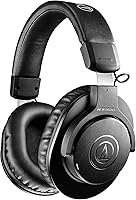 Audio-Technica ATH-M20xBT Wireless Over-Ear Headphones, Black - 40mm Drivers, Superior Detail & Isolation, 4.5 Stars