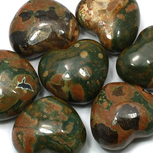 Corazón de cristal de riolita ~ 1.772 in