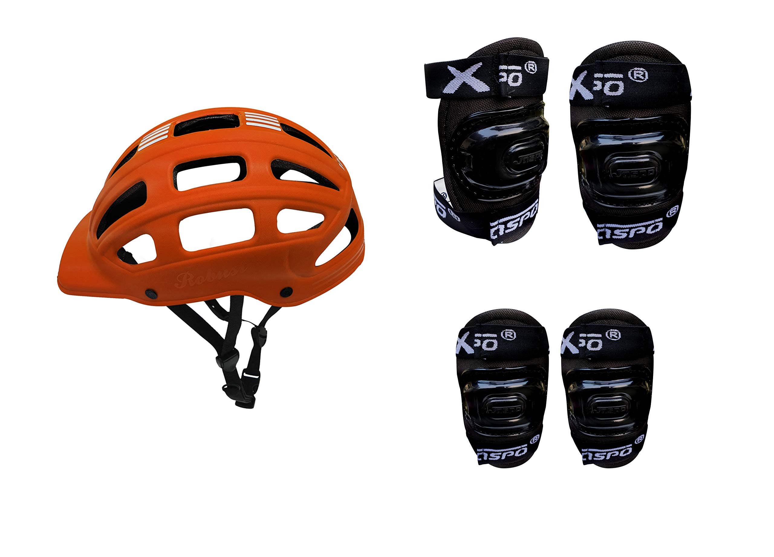Jaspo SX 3 Protective Set Orange Perfect for Age Group Upto 14 Years Old (B0859XFVQ3) Amazon Price History, Amazon Price Tracker