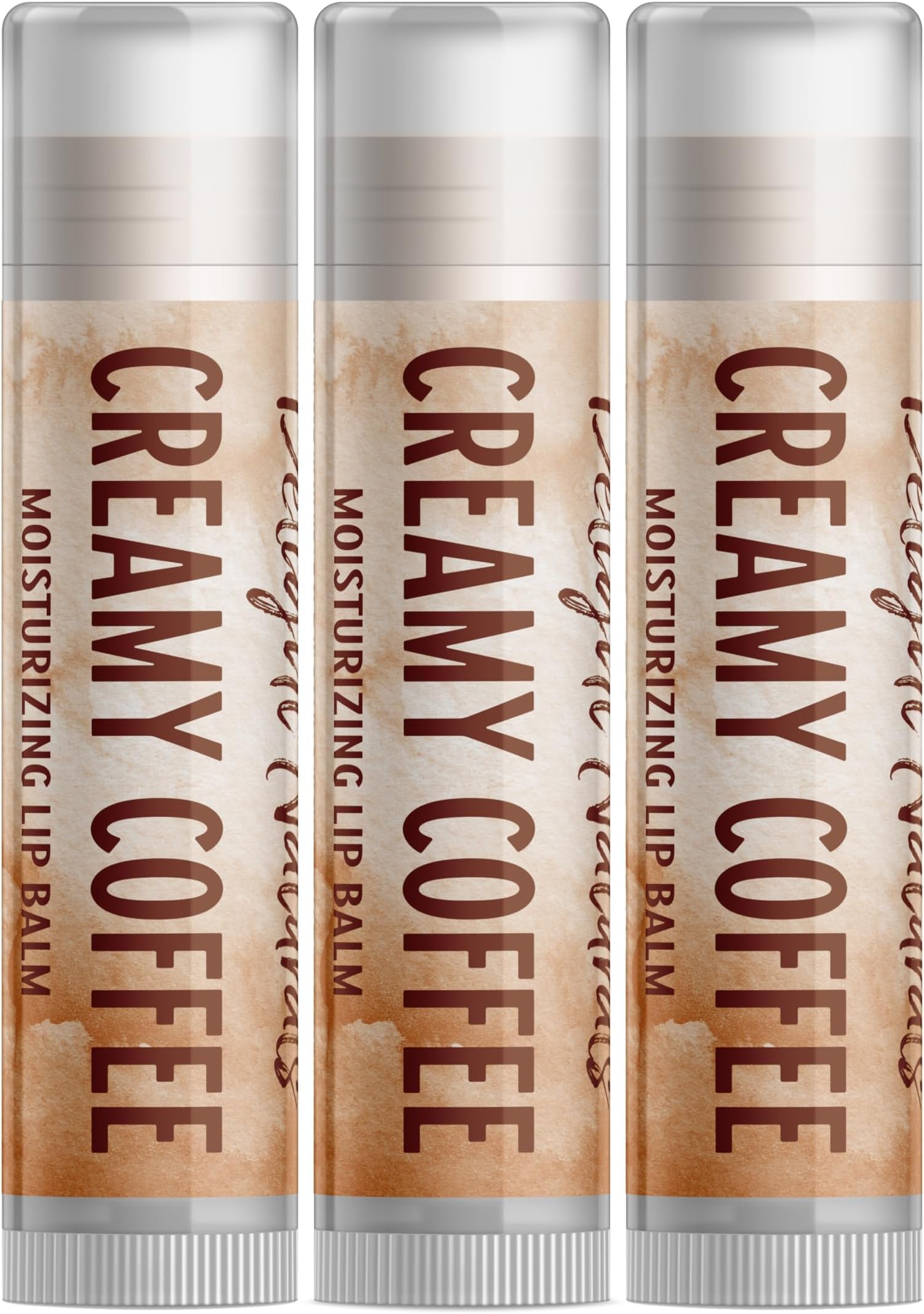 Creamy Coffee Lip Balm - Three Pack
