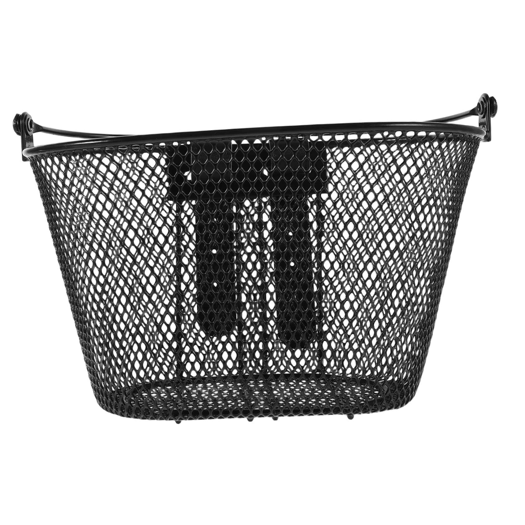 Balacoo Durable Metal Wire Cycling Basket with Carrying Handle Easy to Install for Bicycles and Tricycles Versatile Storage for Daily Shopping and Trips
