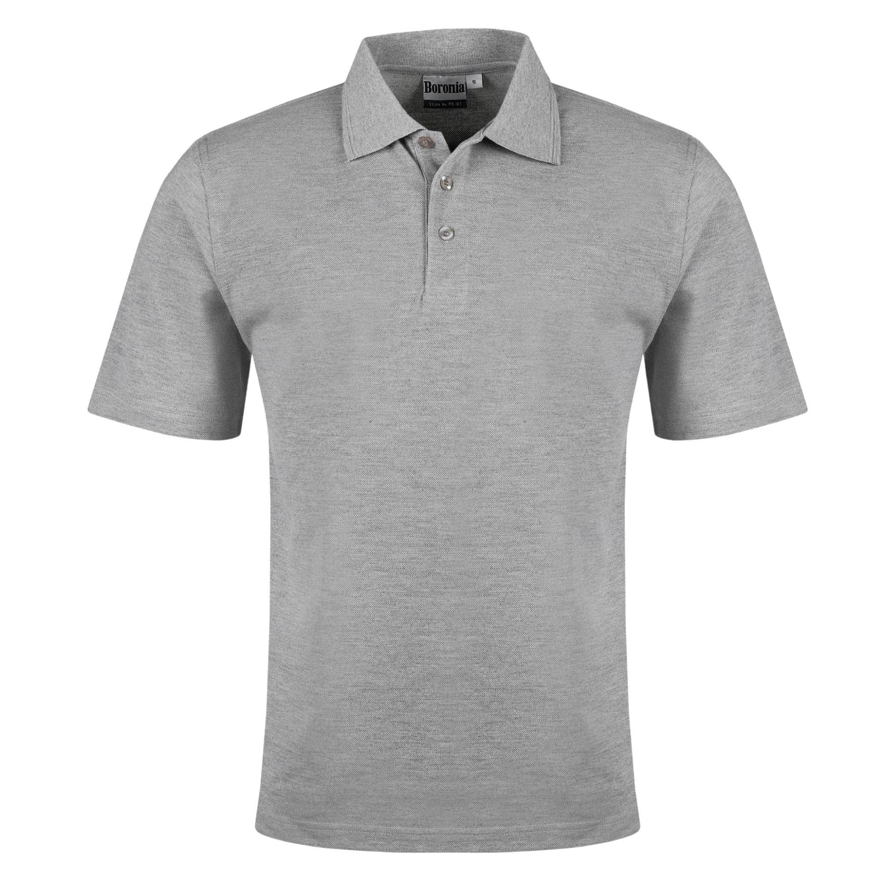 Style It Up Polo casual para niños y niñas, uniforme escolar de polietileno, manga corta, liso, elegante, de punto piqué con botones, camiseta clásica de 3 a 15 años