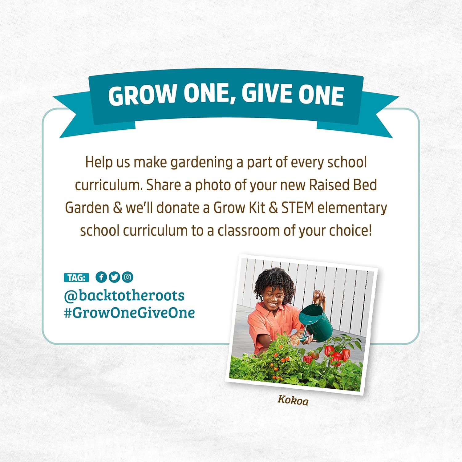 Back to The Roots Breathable Raised Bed (Provides More Oxygen to Roots), 9 Cu. Ft., No Assembly Needed, Reusable & Weatherproof