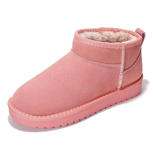 Project Cloud Genuine Suede Ankle Boots for Women - Water Resistant with Memory Foam Insole Winter Boots for Women - Trending Shoes & Comfortable Women's Ankle Boots (Hippy)