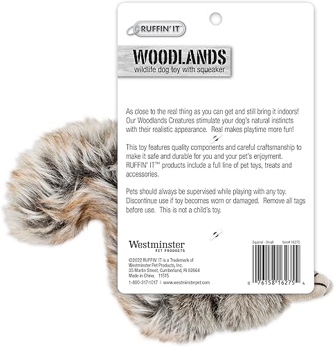 Miniatura 3 de RUFFIN' IT Reaowazo Woodlands - Juguete de peluche para perro, pequeño