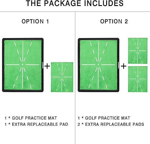 Miniatura 6 de BIRDIEBLAST Alfombrilla de golf profesional para entrenamiento en interiores y exteriores