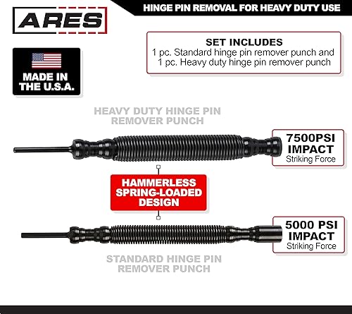 Vista 36 de ARES 10016 - Set de uñas combinado de doble cabezal - Cuenta con 1/32 pulgadas (#1) y 1/16 pulgadas (#2) Diseño de doble cabezal - Mecanizado