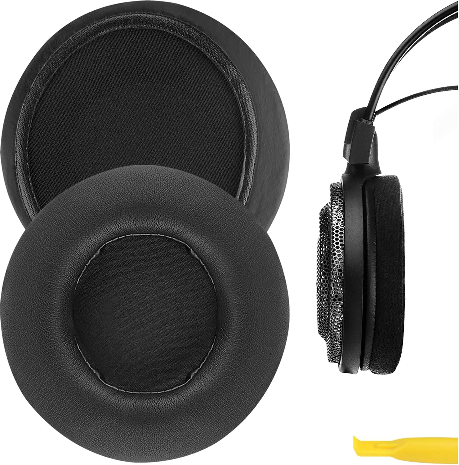 Geekria Replacement Ear Pads Compatible with ATH-AD1000x, AD2000x, AD900x, AD700x, AD500x, A500, A500, A700, A900x