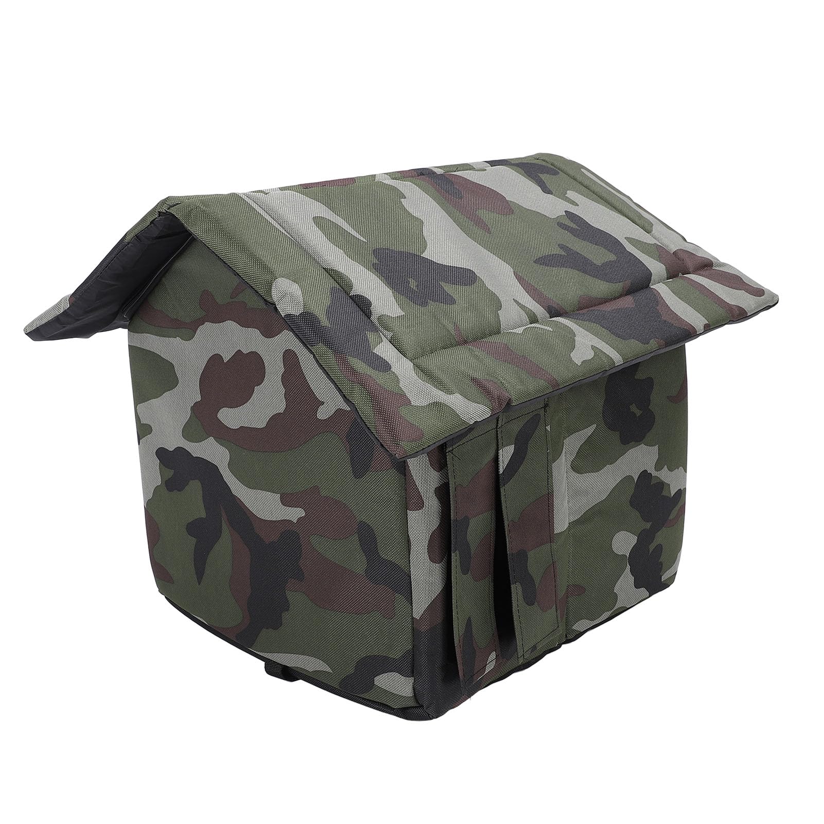 Cuccia per Gatti Pieghevole, Cuccia per Gatti Pieghevole in Tessuto Oxford con Design Impermeabile, per Animali Chiusa per Selvatici all'aperto Animali Domestici Al Coperto Rifugio Tutto (XL)