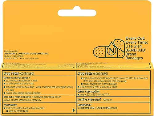 Miniatura 9 de neosporin Primeros Auxilios antibiótico Pomada máxima fuerza Alivio del Dolor 30081074687 1 Ounce 1 1