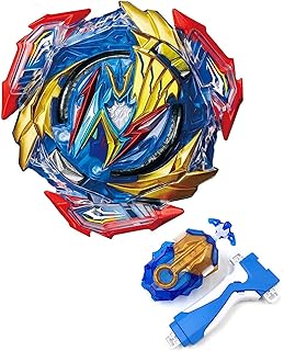 Desamvap Bey Battling Tops, Battling Burst Booster Dynamite B-193 Ultimate Valkyrie Bey Battle Gyro with Launcher Right Spin DB Layer System Gifts for Kids Children Boys