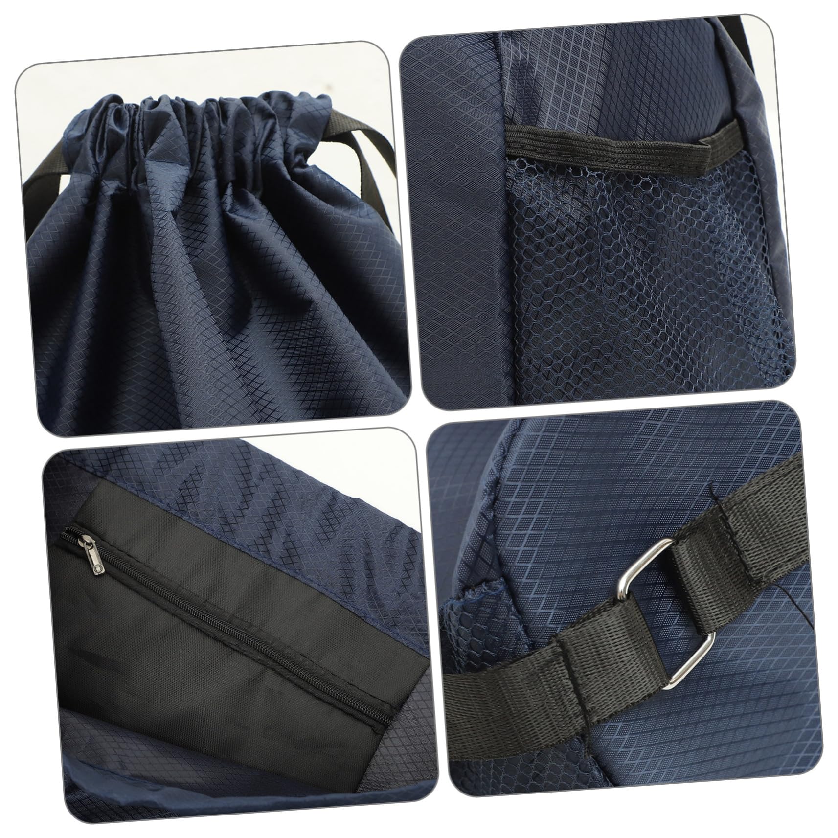 3 Stück Kordelzug-Rucksack, Turnbeutel, Kordelzug, Sportrucksack, Trainingstasche, Mochila para niños, Strand, Kosmetiktasche, Fitnessstudio, Sportrucksack, Oxford-Stoffriemen, Sporttasche, Herren und