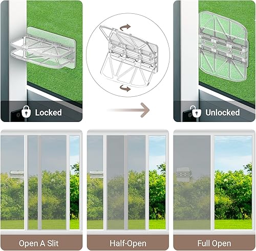Miniatura 5 de Cerradura de puerta corrediza de vidrio de seguridad, paquete de 2 cerraduras de seguridad para niños para puertas correderas de patio, cerradura de
