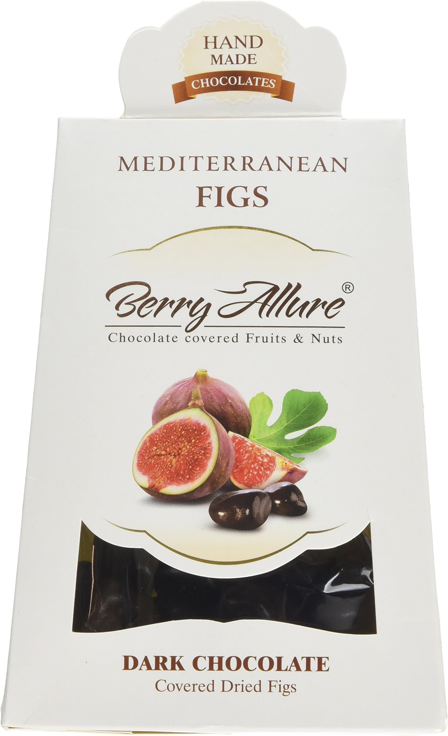 Berry Allure Pouch of Dark Chocolate Coated Figs 100 g (Pack of 2)